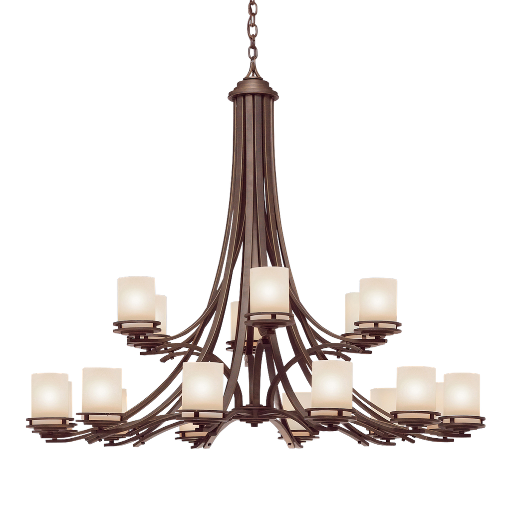 Hendrik 18 Light 2 Tiered Chandelier - OZ
