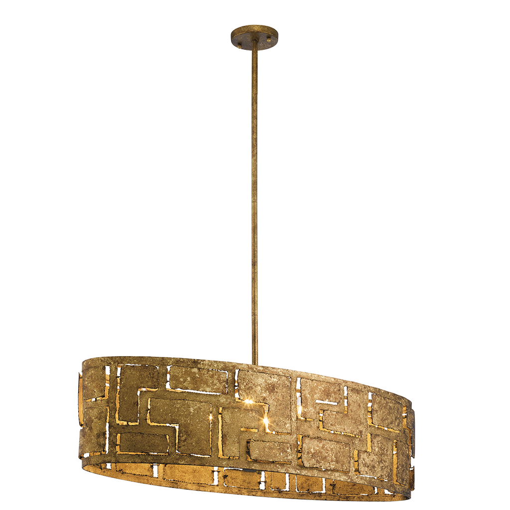 Shefali 6 Light Oval Chandelier/Pendant PG