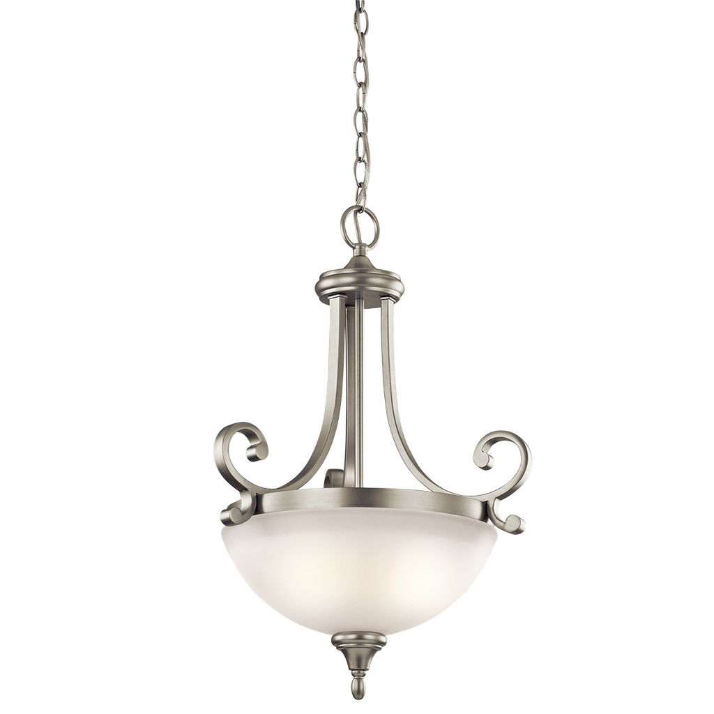 Monroe 2 Light LED Pendant NI
