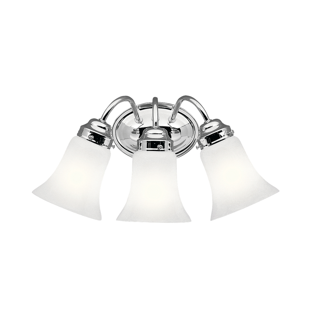 3 Light Bath Fixture CH