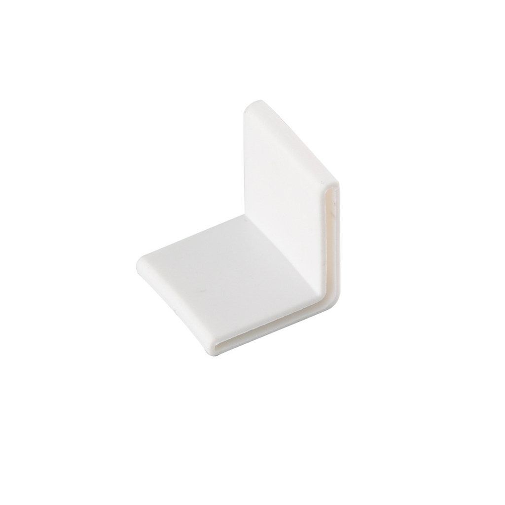 Tape Light 90 Degree Track Endcap - White WH