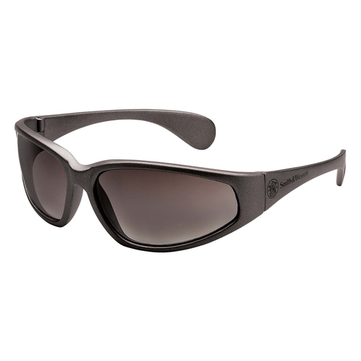 Smith & Wesson® 38 Special™ Safety Glasses (19859), Smoke Lenses, Black Frame, Unisex for Men and Women (Qty 12)