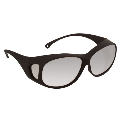 KleenGuard™ V50 OTG Safety Glasses (20748), Indoor/Outdoor Lenses, Black Frame, Unisex for Men and Women (Qty 12)