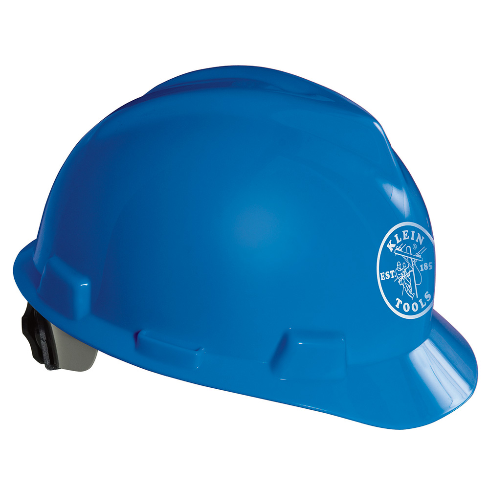 V-Gard® Hard Cap, Blue, with Klein Lineman Logo