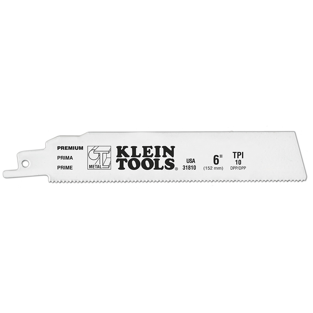 6'' Reciprocating Saw Blade 18 TPI, 5 Pk