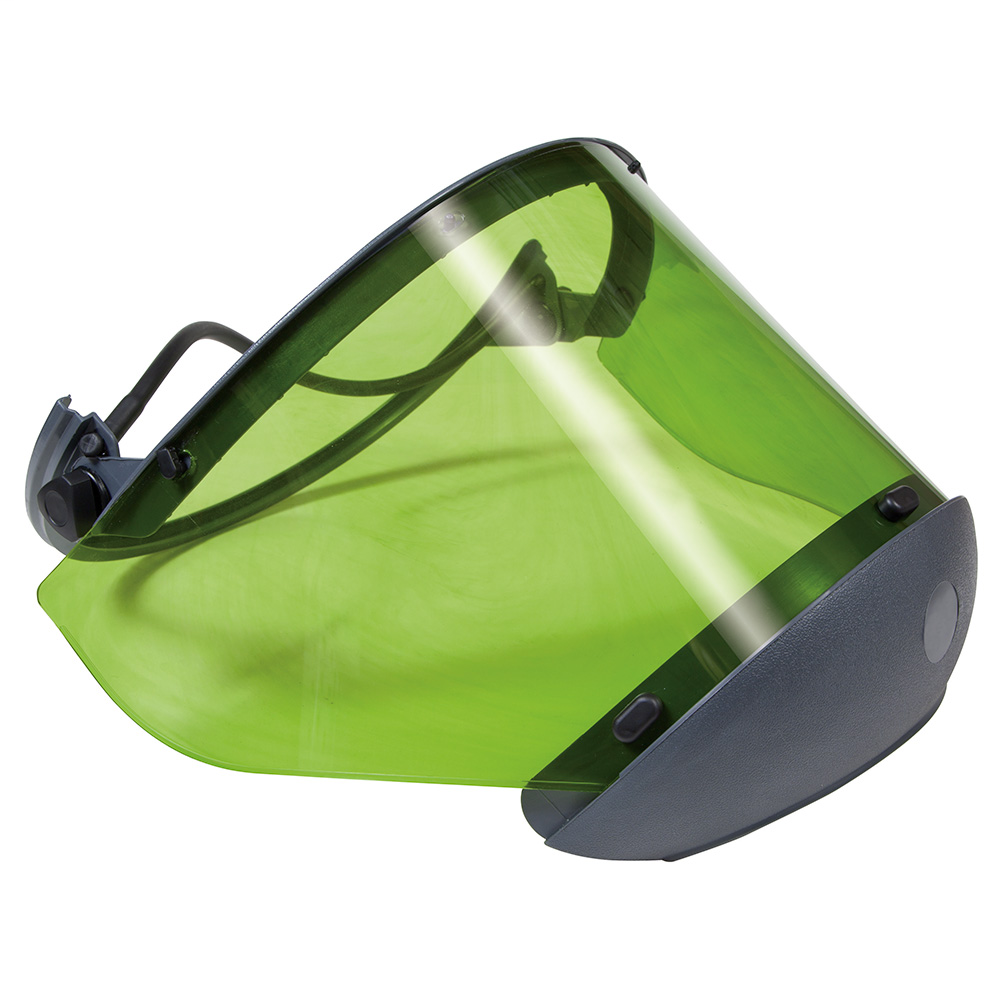 Visor with Arc Shield and Chin Guard