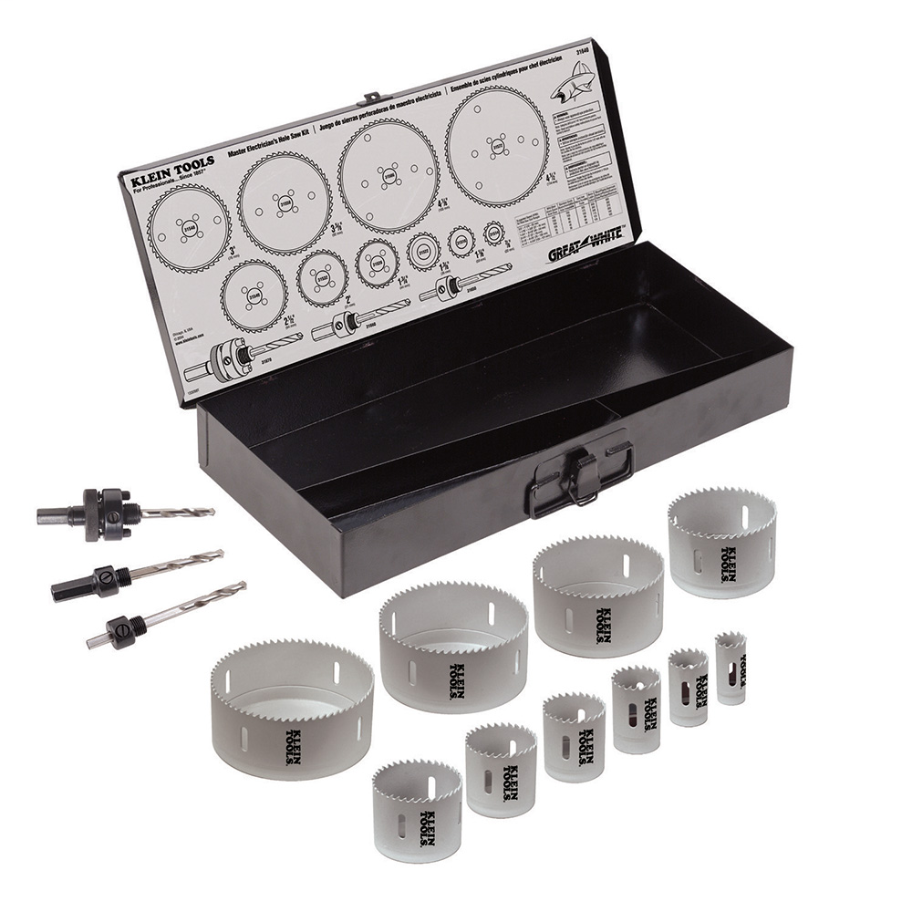 Master Electricians Hole Saw Kit
