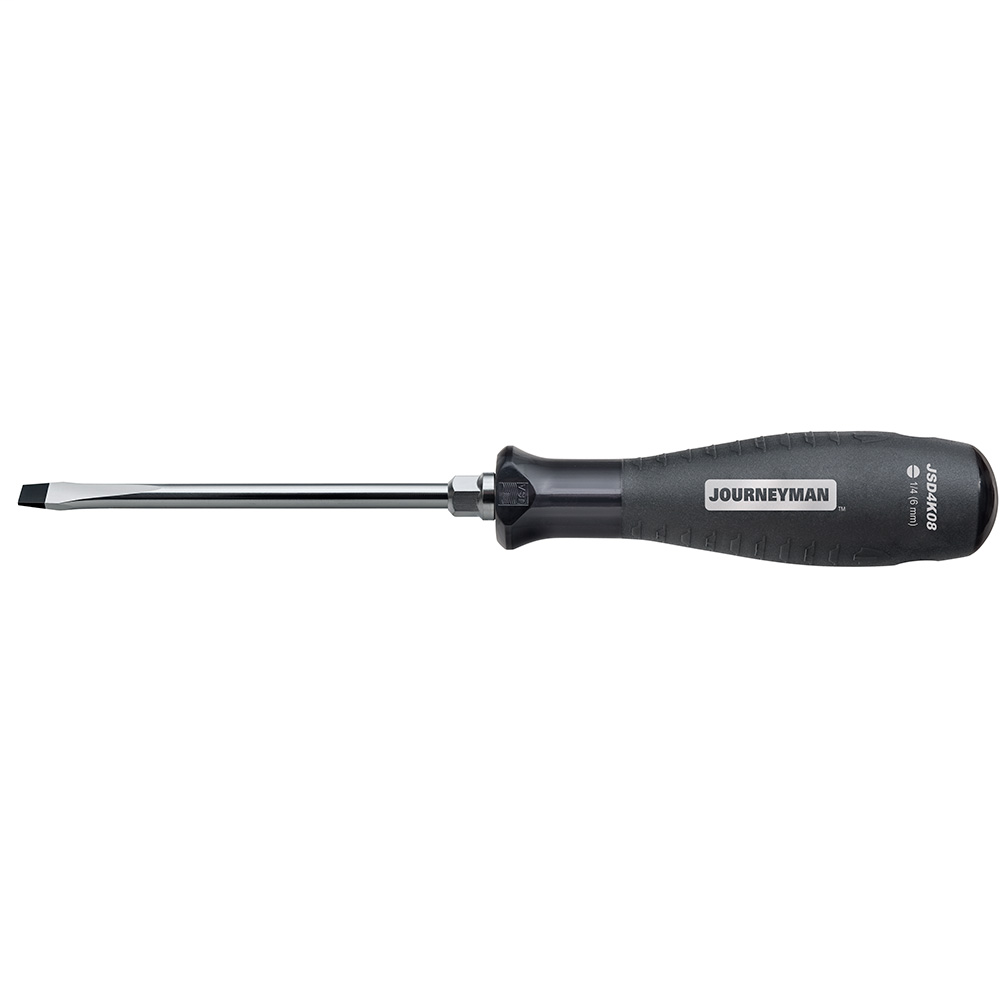 Journeyman Screwdriver 1/4'' Keystone, 4'' Shaft