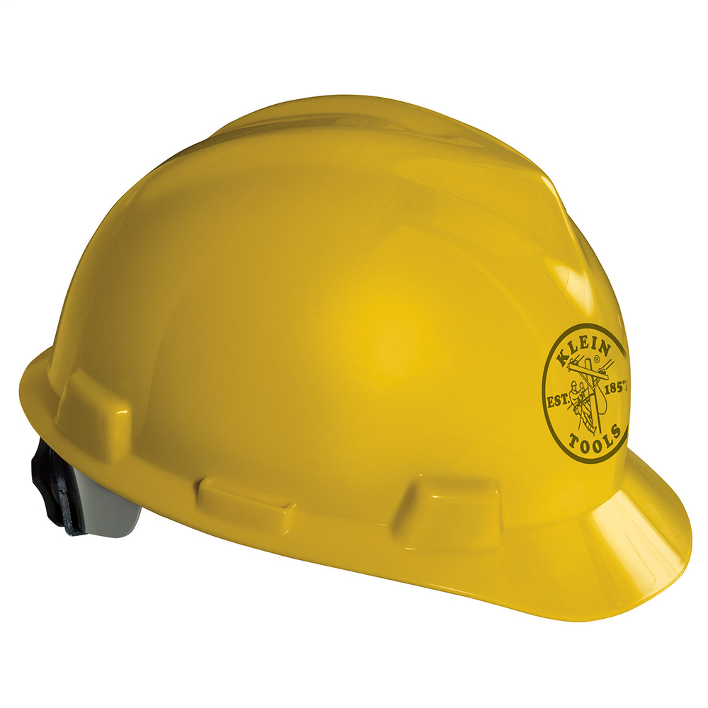 V-Gard® Hard Cap, Yellow, with Klein Lineman Logo