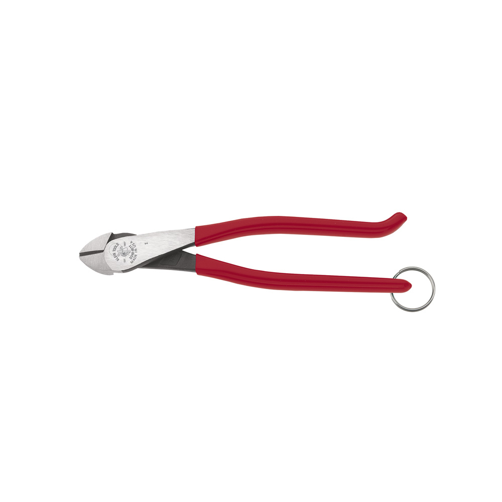 Diagonal Cutting Pliers, Rebar Work w/Tether Ring
