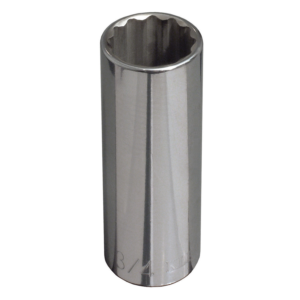 11/16'' Deep 12-Point Socket - 1/2'' Drive