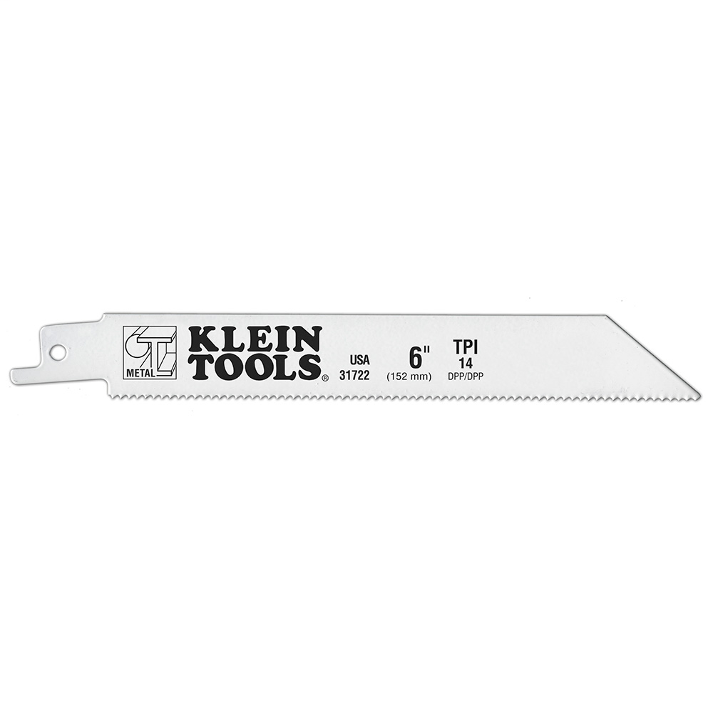 6'' Reciprocating Saw Blade 6 TPI, 15 Pk
