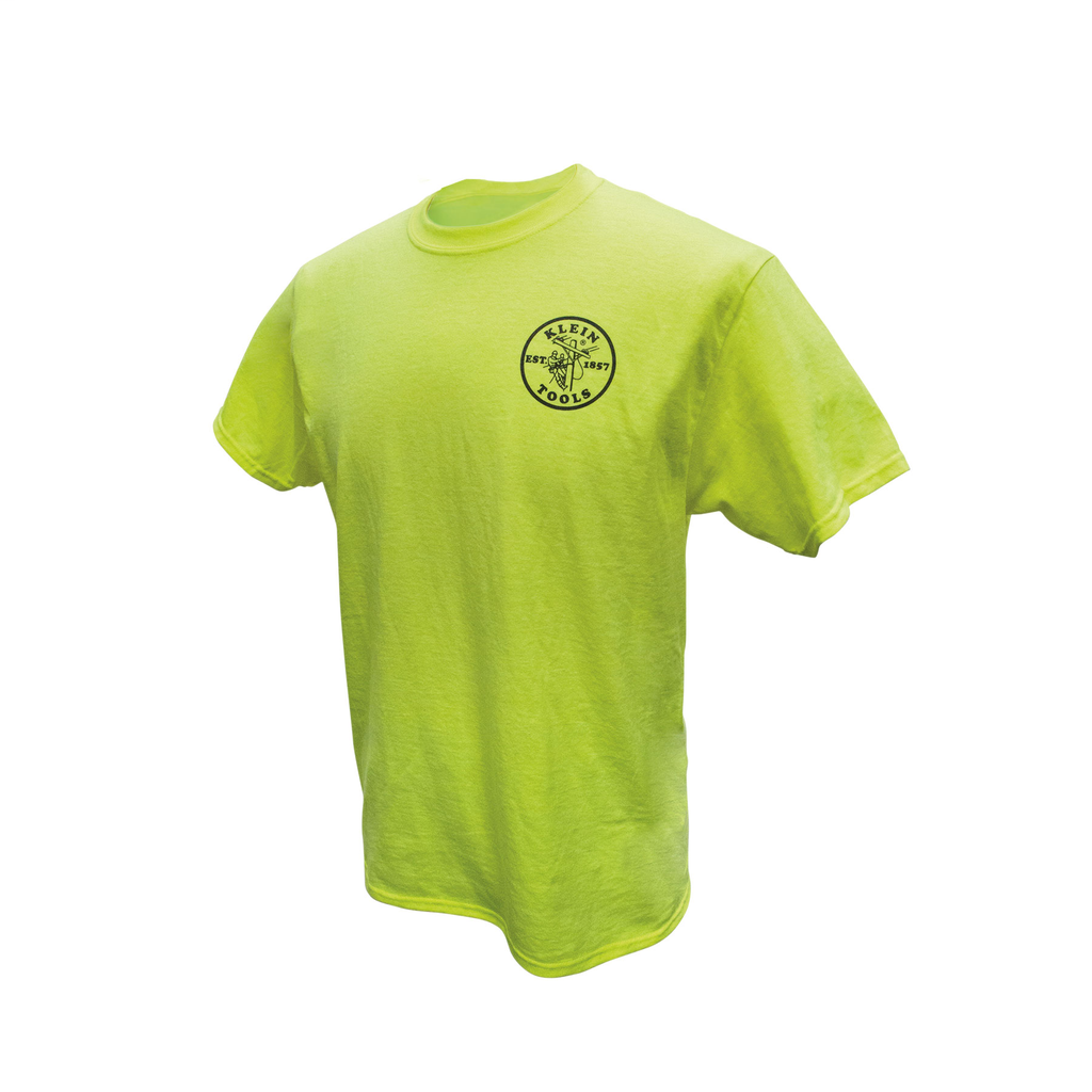 Green HiViz Safety T-Shirt, Small