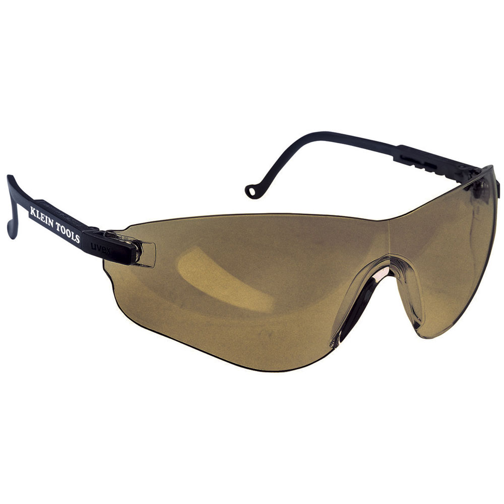 Protective Frameless Eyewear Brown Lens
