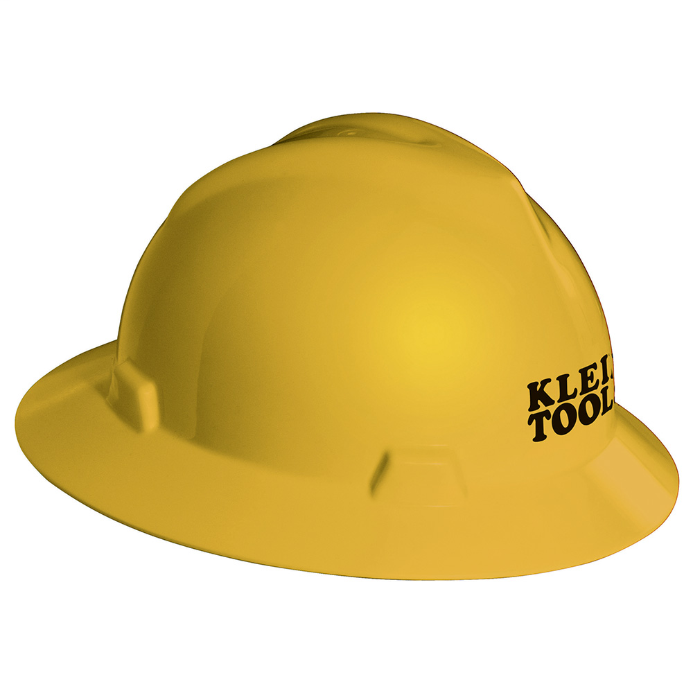 V-Gard® Hard Hat, Yellow, with Klein Tools Logo