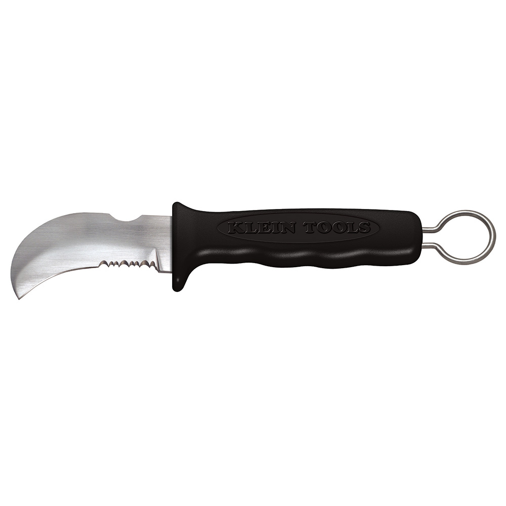 Cable/Linemans Skinning Knife Serrated Blade