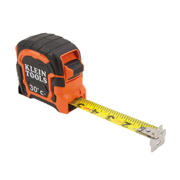 Product image for Klein 86230 30' Tape Measure, Magnetic Double Hook