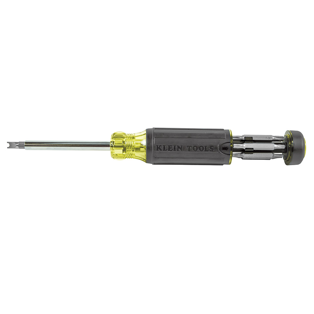 Multi-Bit Screwdriver, Tamper-proof, 15-Piece