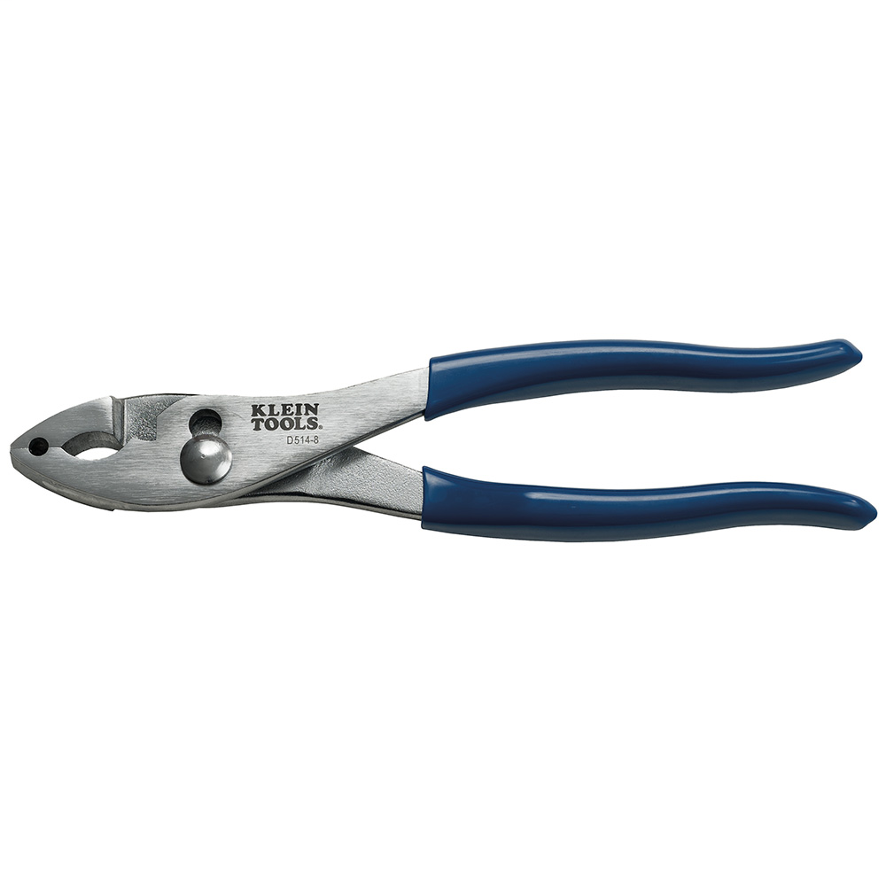 Klein Tools D514-8 1-3/8 x 1-1/4 x 7/16 Inch Plastic Dipped Turquoise Blue Handle Hose Clamp Slip Joint Pliers Klein Tools D514-8 1-3/8 x 1-1/4 x 7/16 Inch Plastic Dipped Turquoise Blue Handle Hose Clamp Slip Joint Pliers