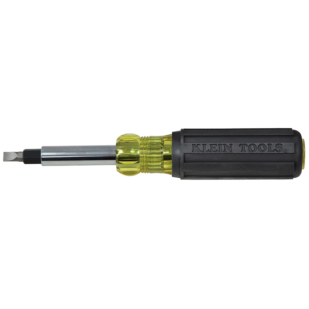 Multi-Bit Screwdriver / Nut Driver, 6-in-1, Heavy Duty