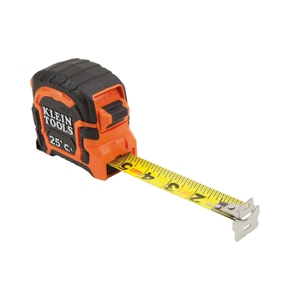 Tape Measure 25-Foot Magnetic Double-Hook