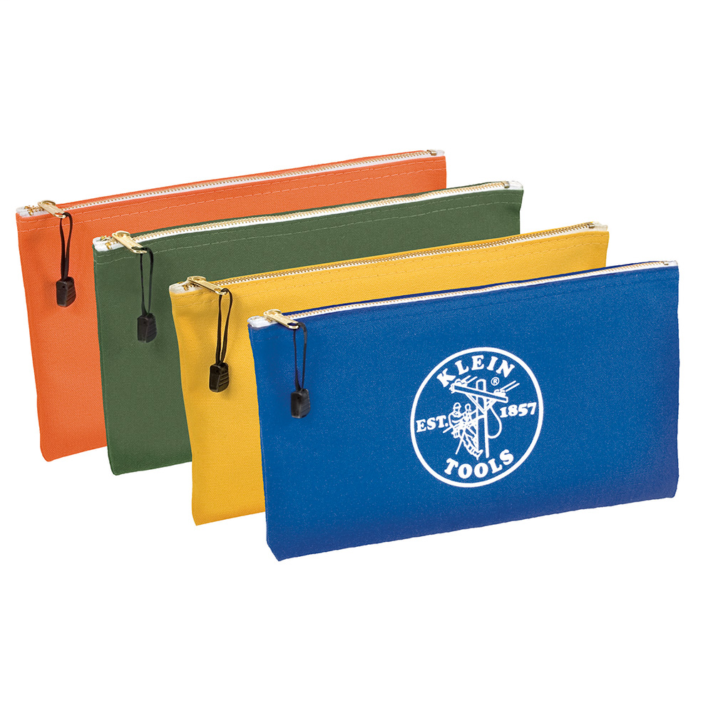 Canvas Bag 4 Pk Olive/Orange/Blue/Yellow
