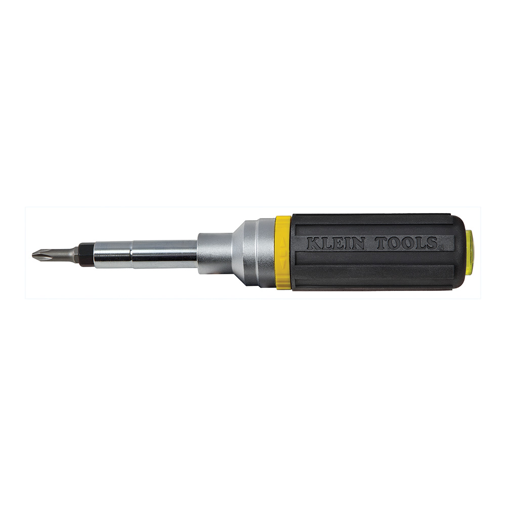 Multi-Bit Screwdriver / Nut Driver, 6-in-1, Ratcheting