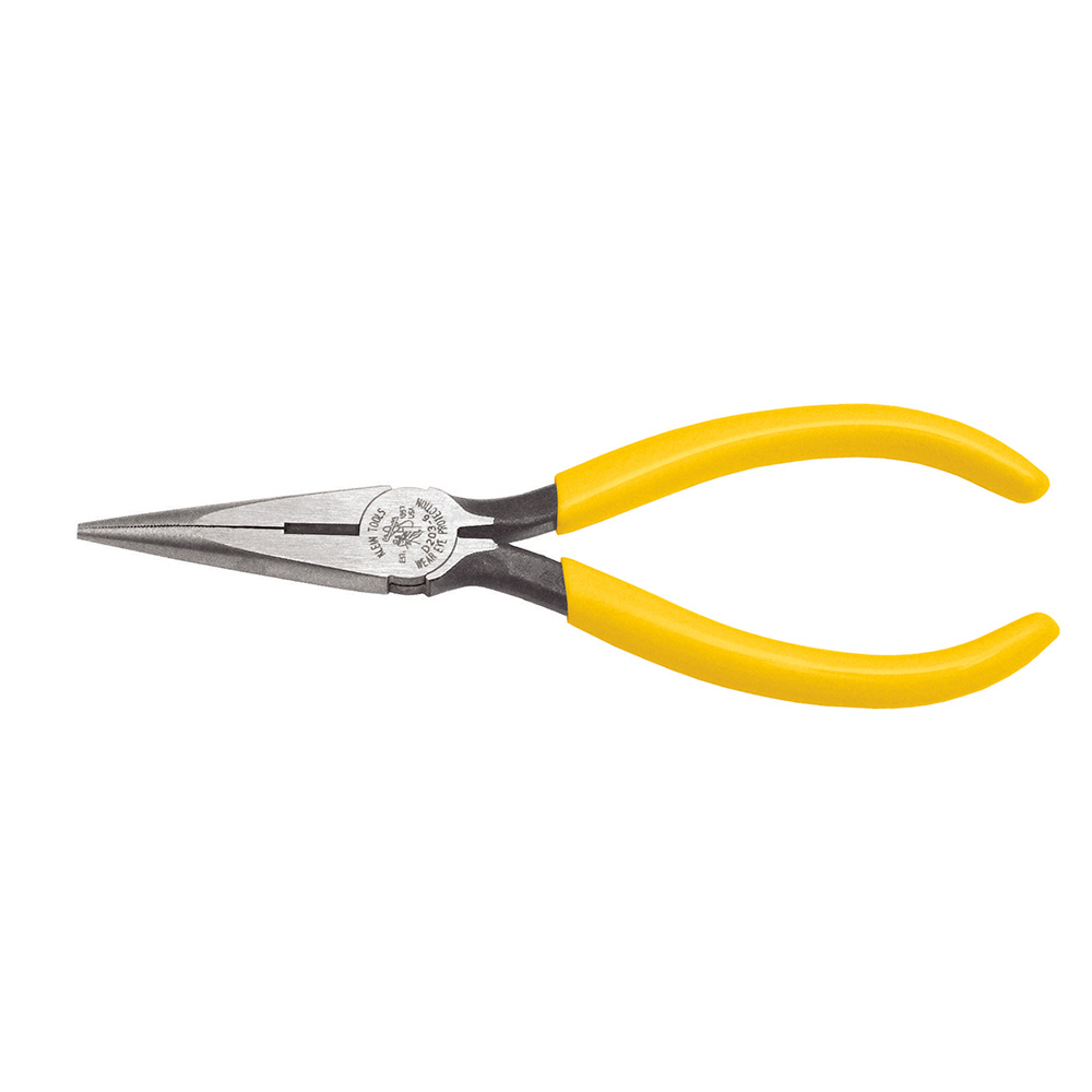 Klein Tools D203-6 6 Inch Side Cutting Standard Long Nose Pliers Klein Tools D203-6 6 Inch Side Cutting Standard Long Nose Pliers