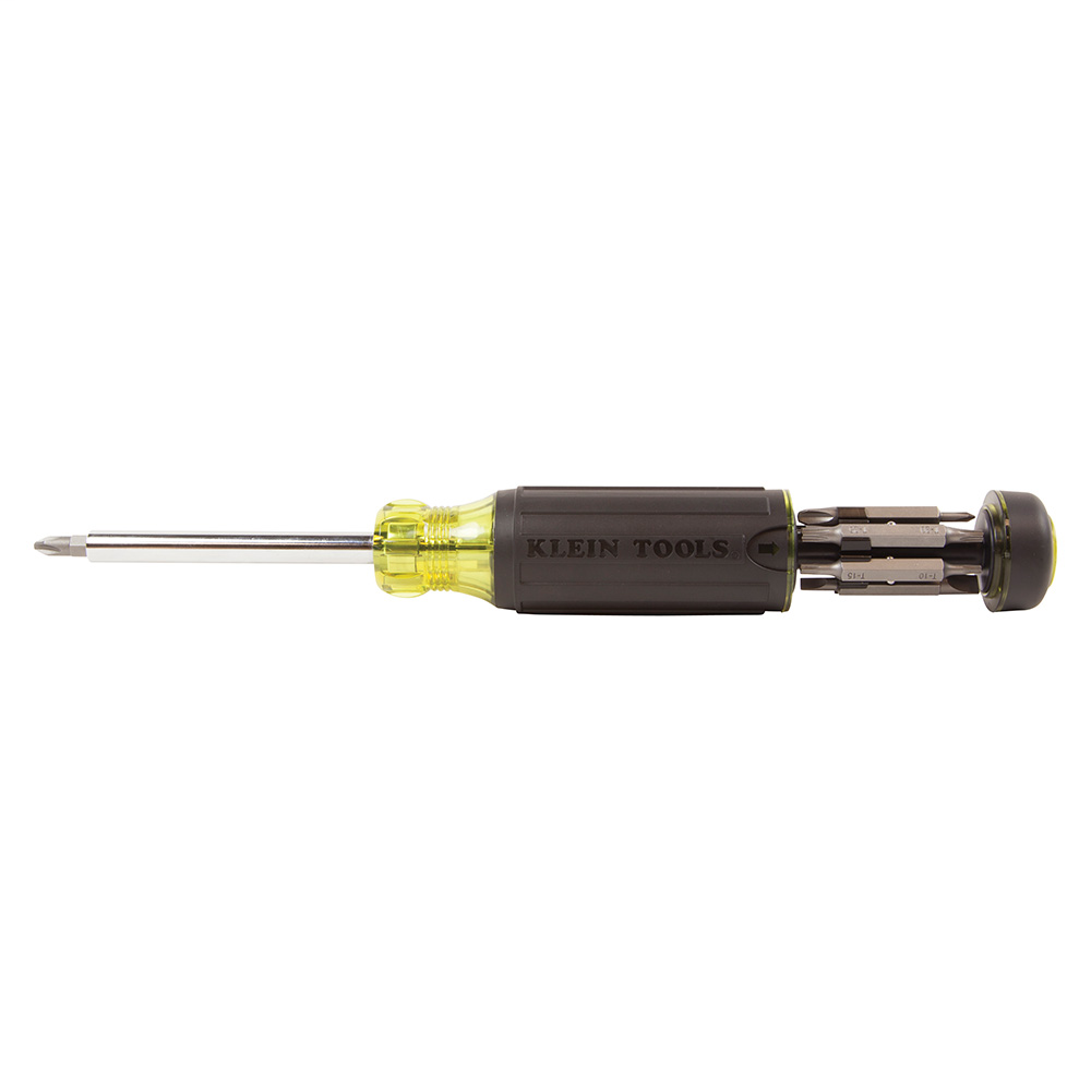 Multi-Bit Screwdriver with Storage 15-Piece