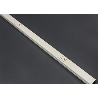 Wiremold V20GBA612 72" 12" Center Distance Ivory Steel Single Raceway Multi-Outlet Strip Wiremold V20GBA612 72" 12" Center Distance Ivory Steel Single Raceway Multi-Outlet Strip