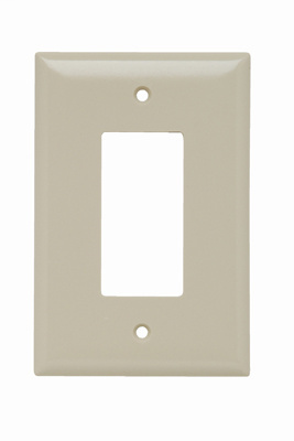 Pass & Seymour SPO26-I 1-Gang 1-Decorator Ivory Smooth Thermoset Plastic Jumbo Wallplate Pass & Seymour SPO26-I 1-Gang 1-Decorator Ivory Smooth Thermoset Plastic Jumbo Wallplate