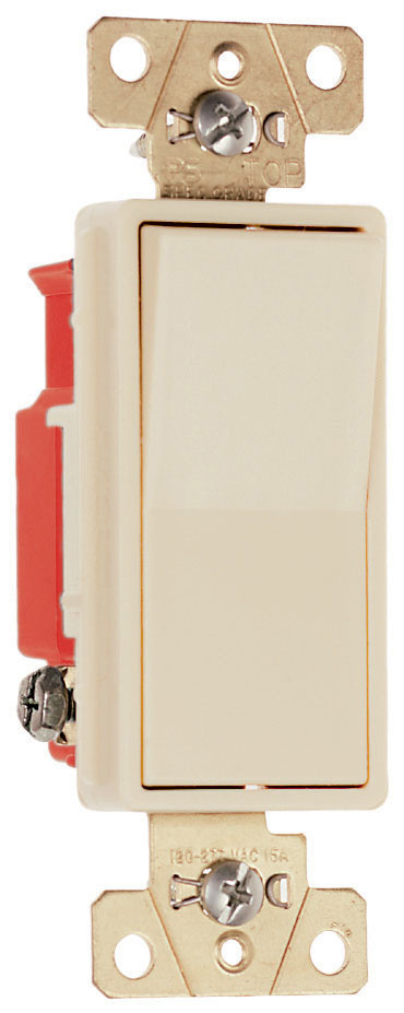 Pass & Seymour 2623-I 20 Amp 120/277 VAC 3-Way Ivory Polycarbonate Screw Mounting Rocker Decorator Switch Pass & Seymour 2623-I 20 Amp 120/277 VAC 3-Way Ivory Polycarbonate Screw Mounting Rocker Decorator Switch