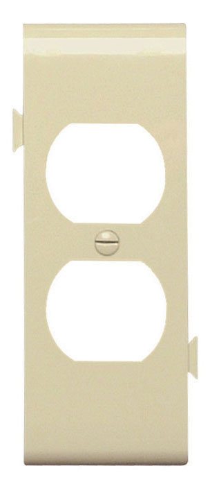 Pass & Seymour PJSC8-I 1-Duplex Receptacle Ivory Smooth Nylon Semi-Jumbo Center Sectional Wallplate Pass & Seymour PJSC8-I 1-Duplex Receptacle Ivory Smooth Nylon Semi-Jumbo Center Sectional Wallplate