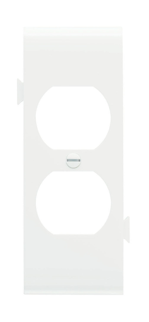 Pass & Seymour PJSC8-W 1-Duplex Receptacle White Smooth Nylon Semi-Jumbo Center Sectional Wallplate Pass & Seymour PJSC8-W 1-Duplex Receptacle White Smooth Nylon Semi-Jumbo Center Sectional Wallplate