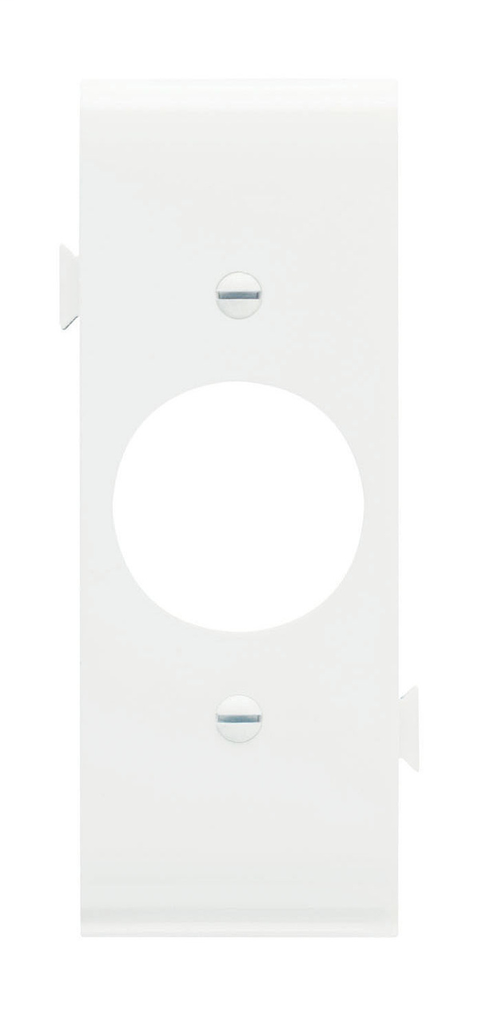 Pass & Seymour PJSC7-W 1-Single Receptacle White Smooth Nylon Semi-Jumbo Center Sectional Wallplate Pass & Seymour PJSC7-W 1-Single Receptacle White Smooth Nylon Semi-Jumbo Center Sectional Wallplate