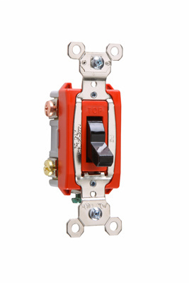 Pass & Seymour PS20AC2-BK 20 Amp 120/277 VAC 2-Pole Black Glass Reinforced Nylon Screw Mounting Toggle Switch Pass & Seymour PS20AC2-BK 20 Amp 120/277 VAC 2-Pole Black Glass Reinforced Nylon Screw Mounting Toggle Switch