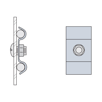 Product image for CABL Z-1873-03-GE WIRE CLAMP KT