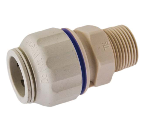 1” Turn-n-Loc Push MNPT Adapter