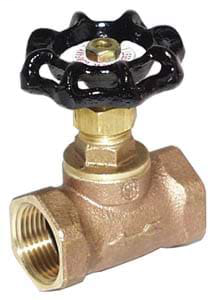 3/4" T-501 No Lead Brass Stop Valve