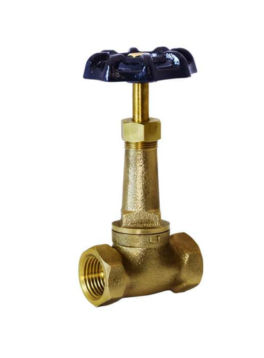 1/2" T-504 Brass Long Bonnet Stop Valve