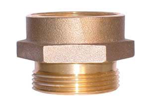 A93 1-1/2" NPT x 1-1/2" NPSH Fire Hose Fitting