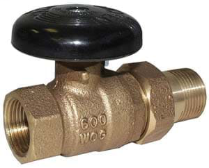1/2" T-425 Brass Circulator Valve