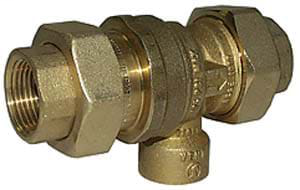 1/2" T-459 Forged Brass Backflow Preventer, Atmospheric Vent