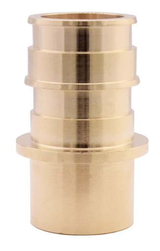 1-1/4" No Lead Forged Brass Cold Expansion (F 1960) PEX x Sweat Adapter