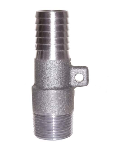 1" .304 Stainless Steel Rope Insert x MNPT Adapter