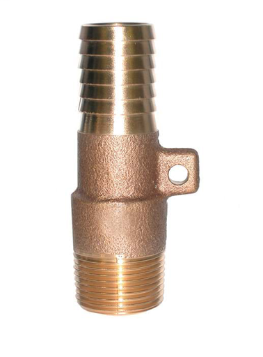 1" No Lead Bronze Rope Insert x MNPT Adapter