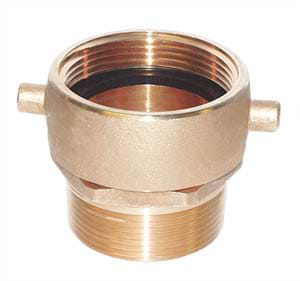 A91 2-1/2"NST3"NPT F x M PL Fire Hose Fitting