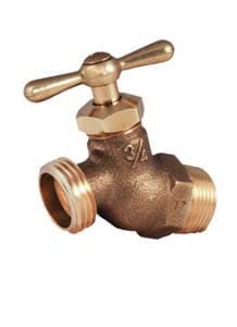 3/4" T533 No Lead No Kink Brass Hose Bibb