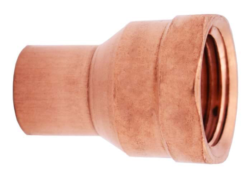 1/2" x 3/8" (ID) 5/8 x 3/8(OD) Copper Fitting x FNPT Adapter, Ftg x FNPT