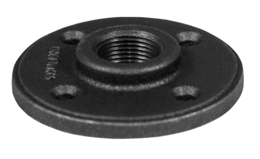 2" China Black Floor Flange FNPT